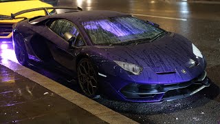 Double trouble, the first Aventador SVJs in London x2, and some cold starts