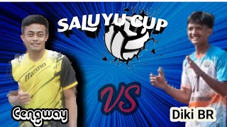 Perseturuan 2 anak terbang di Saluyu cup