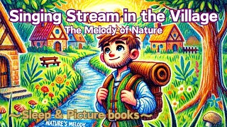 【Picture book】  Singing Stream in the Village #33【Story-telling】 【Lulling a child to sleep】 【Lofi】