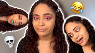 Attempting to do a cut crease! (Embarrassing)