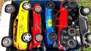 Review Box Full of Diecast Cars Truck Toys Car Toys and Welly Cars