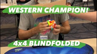 1:48 Official 4BLD Single (Western Champion, 2nd Place)