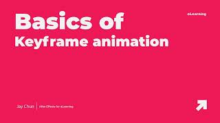 Learning After Effects: Basics of Keyframe Animation