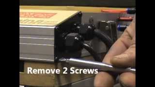 How to change the control panel on Framers Corner Lamina Press