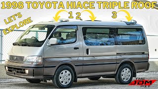 A review and Test-drive on this 1998 Toyota Hiace Super Custom G with only 13k miles, Let's Explore!