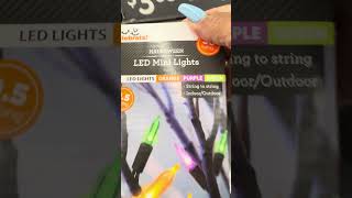 24-281 — Fall LED Halloween Lights 👻 Walmart 💀