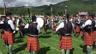 "The Gael" - Loch Ness Highland Games Drumnadrochit (Scotland) / Zurich Caledonian Pipe Band 2017