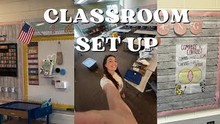 CLASSROOM SET UP DAY 2// 2nd year!