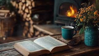 Soothing Piano Tunes and Crackling Fire Sounds: Create a Cozy Café Vibe for Focus and Relaxation