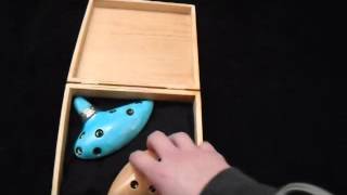 Zelda : Ocarina of Time - 2 ocarinas set with case - BEST QUALITY