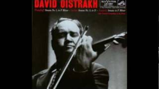 Oistrakh plays Prokofiev - Violin Sonata No. 1, Op. 80: Third Movement [Part 3/4]