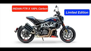 Indian FTR X 100% Carbon limited Edition motorcycle - Unveiled at EICMA 2023