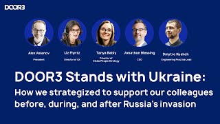 DOOR3 Stands with Ukraine: How we strategized to support our colleagues through Russia's invasion