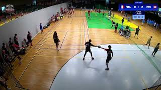 France vs Puerto Rico / Cloth Men / Dodgeball World Championships 2024