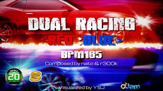 【Pump It Up XX】 Dual Racing 〈RED vs BLUE〉 D20 S