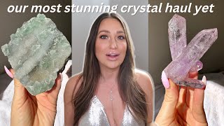 Our Most Stunning Crystal Haul Yet! High Quality Show Pieces