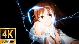 科學超電磁砲 A Certain Scientific Railgun S1 OP1 fripSide -《only my railgun》4K 60FPS Creditless