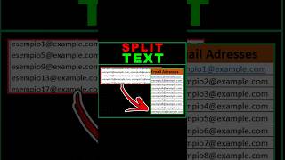 Excel Split The Text