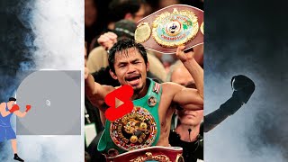 The story of Manny Pacquiao in 60 seconds - From Poverty to a  Multi-Millionaire  #shorts