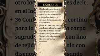 Éxodo 26, 35-36 #dios #biblia #versiculodeldia