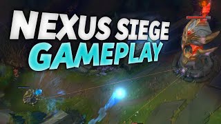 NEXUS SIEGE GAMEPLAY! New Game Mode (League of Legends)