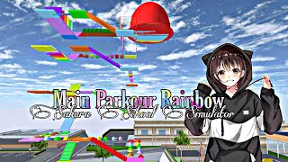 Main Parkour Rainbow | Sakura School Simulator