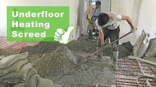 Underfloor Heating Screed in China