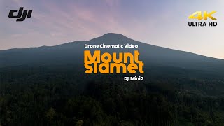 4K Cinematic Drone Video - Slamet Mount - Central Java-Indonesia DJI MINI 3