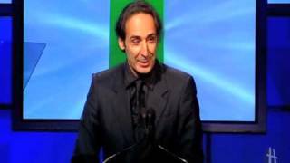 Alexandre Desplat at the Hollywood Awards