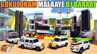 GOKULDHAM MAI AAYE JIMMY KE DJ BARAAT | GTA 5 🥳