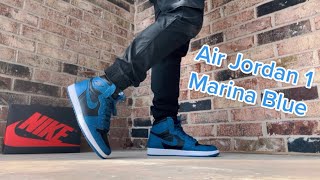 Air Jordan 1 Marina Blue (Review and On Foot)