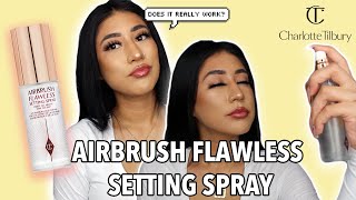 CHARLOTTE TILBURY AIRBRUSH SETTING SPRAY REVIEW | CARLA KAT