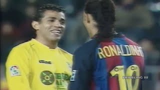 Ronaldinho vs Villarreal (Highlights) - Liga Española - 03/04/2004