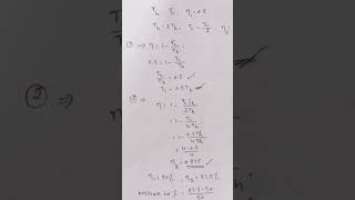 Calculation of heat engine efficiency#youtube #youtubeshorts #telugu #mechanicalengineering #short