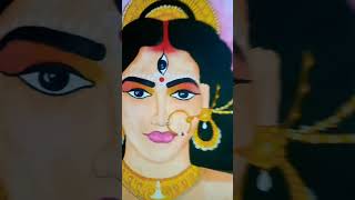 Durga drawing.. drawing by shubhamita.. #viral #art #drawing #colour (part 27)