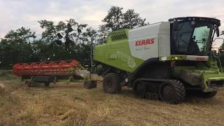 Vonulás/marching!  Claas Lexion 600 Terra Trac-V1050&Claas Lexion 750 Terra Trac-V900   *2018*