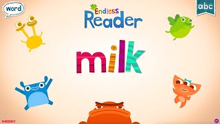 Endless Reader: Meet the Word 'MILK' | Learning Sight Words Made Easy