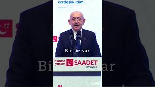 Kemal Kılıçdaroğlu: Hak gelecek ve batıl zail olacak #shorts