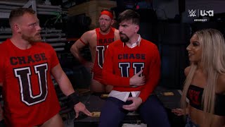 Chase U backstage talk promo WWE NXT Jun 18 2024