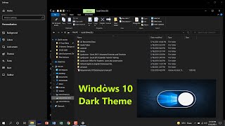 Windows 10 Dark Theme [ Awesome Feature ] Save Battery & Power Consumption