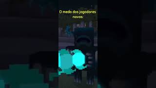 Medo de jogadores conforme os tempos #minecraft #shorts