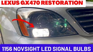 Upgrading 1156 LED Turn Signal & DRL Bulbs on Lexus GX470