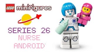 Lego Minifigures Series 26 (Space) Nurse Android Review