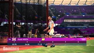 Let's Play: London 2012 Olympics: Discus Throw #1: Olympic Record!