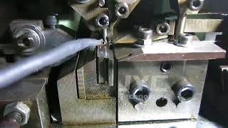 silver gold V chain necklace making machine from JYC Technology