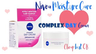 Cheap but amazingly good Nivea Moisture Care Complex Day cream REVIEW.