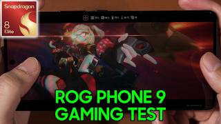 Gaming test - ROG Phone 9 with Snapdragon 8 Elite!