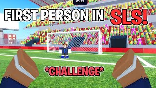 Playing FIRST PERSON VIEW in Super League Soccer! (HARD)