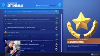 SFIDE SETTIMANA 8 STAGIONE 8, SLOCCHIAMO LA SKIN "SEGRETA"- Fortnite