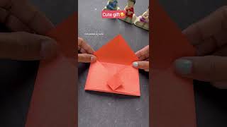 Very Easy birthday gift idea😍/diy cute envelope card🥰 #shorts #youtubeshorts #diy #gift #craft